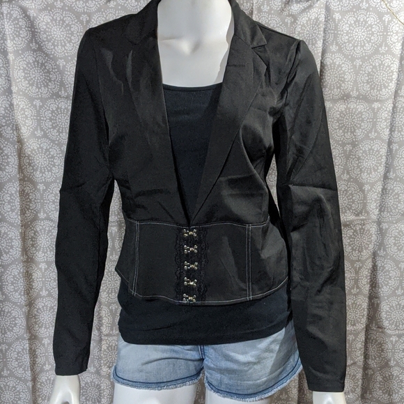 Joy & Co Jackets & Blazers - Black Lightweight Blazer